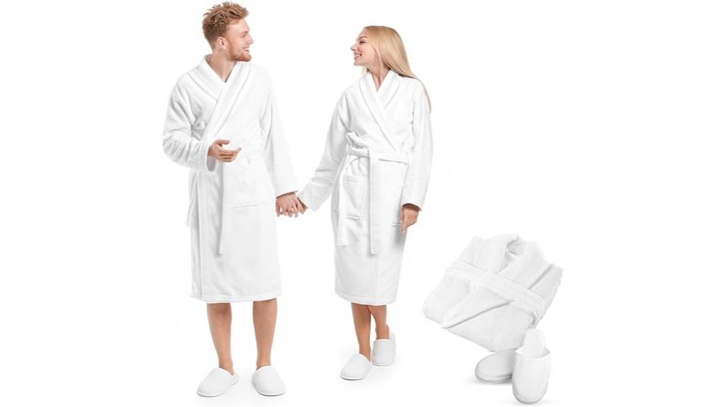 luxury turkish organic bathrobe