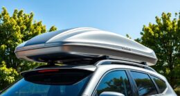 luxury vehicle roof storage