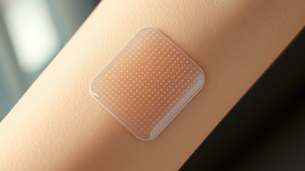 microneedle patch application timing