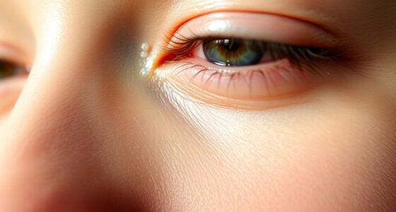 milia formation around eyes