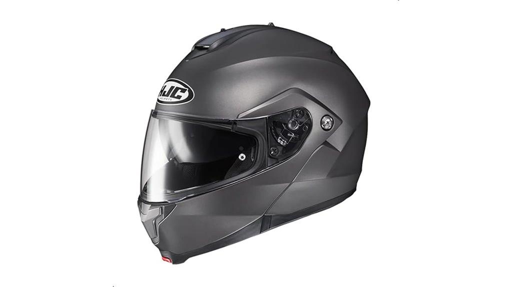 modular helmet with pinlock