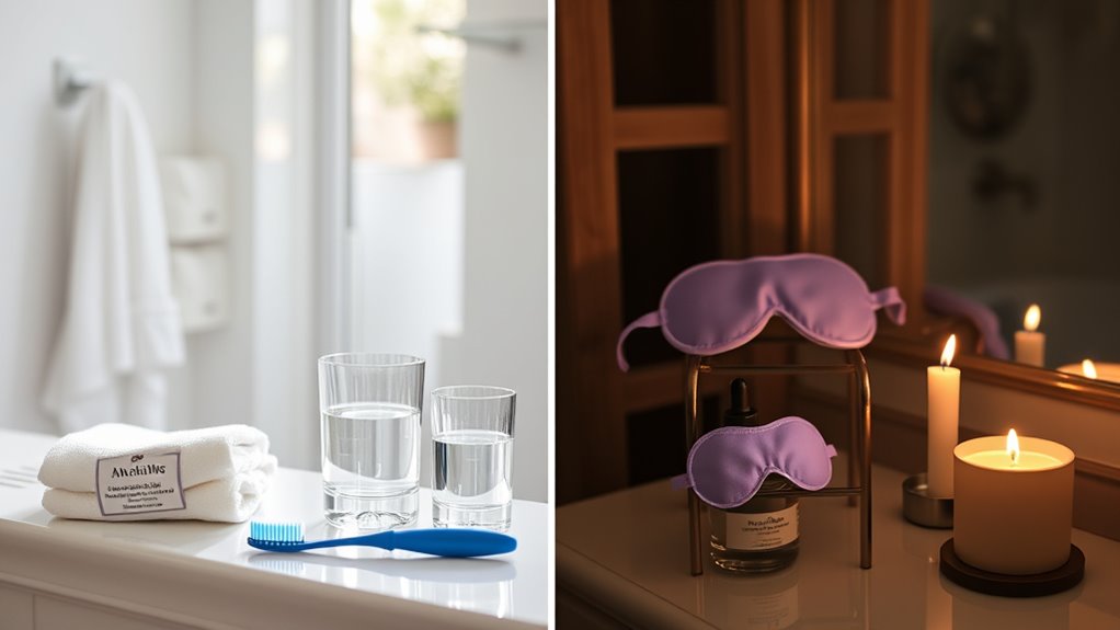 morning and evening eye care