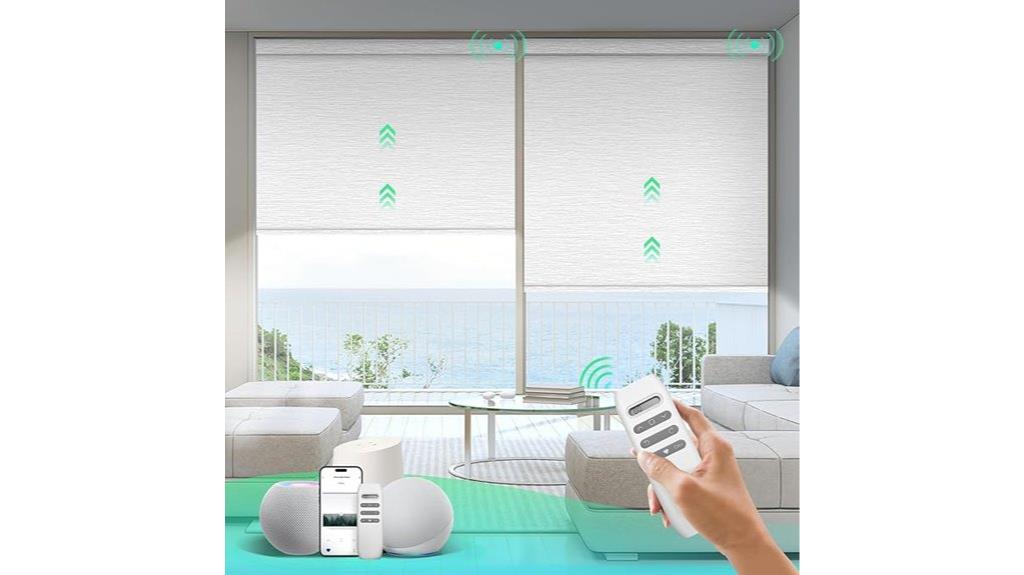 motorized remote controlled blinds