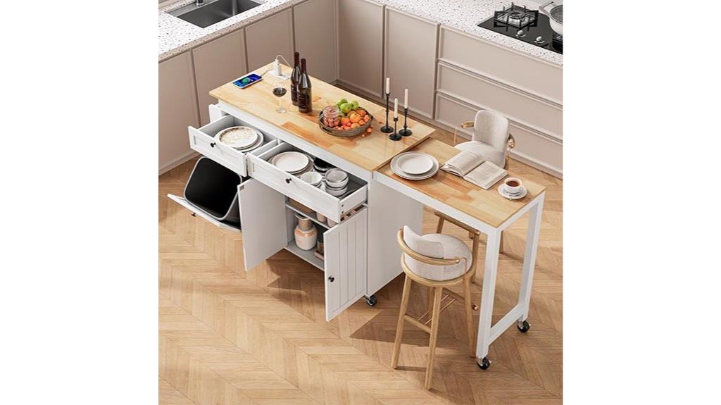 multi functional kitchen island