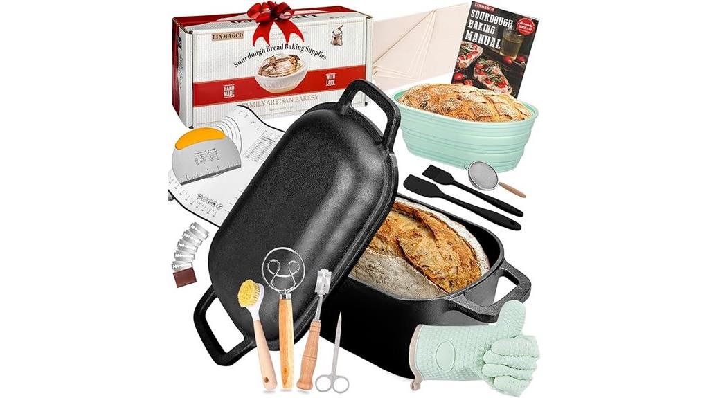 oval cast iron bread oven