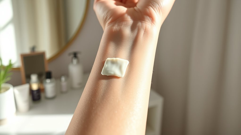 perform patch test first