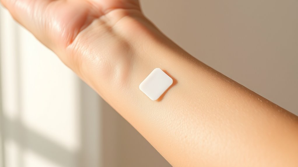 perform small skin patch