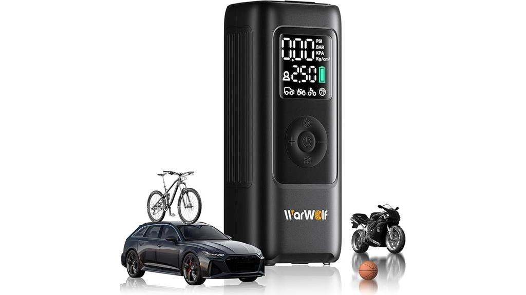 portable air compressor with auto shut off