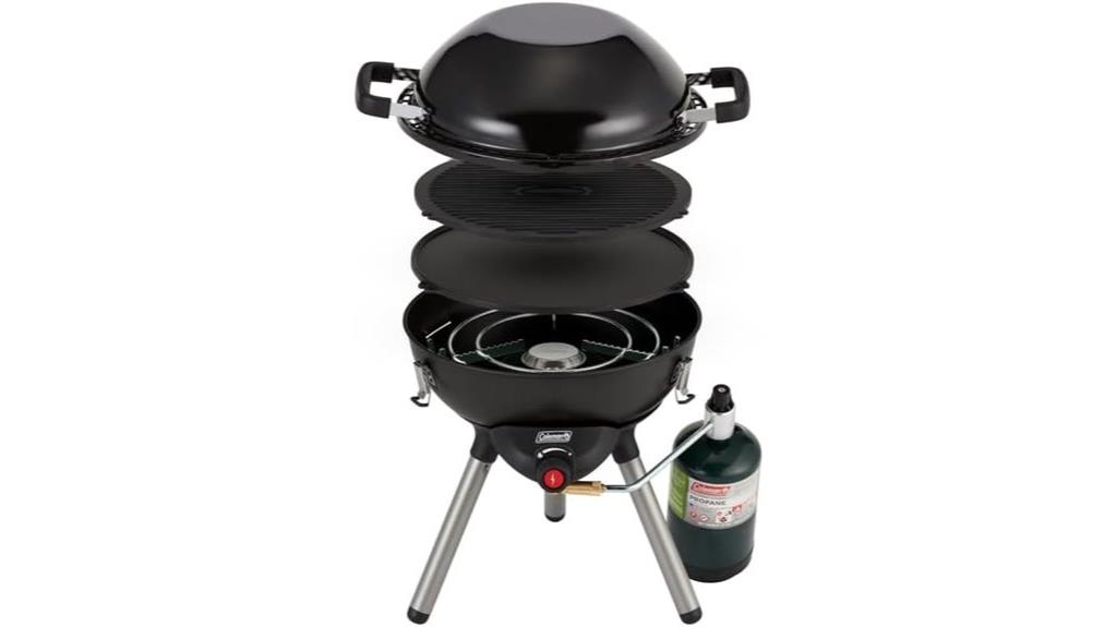portable propane grill