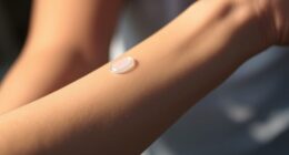 post procedure skin patch timing