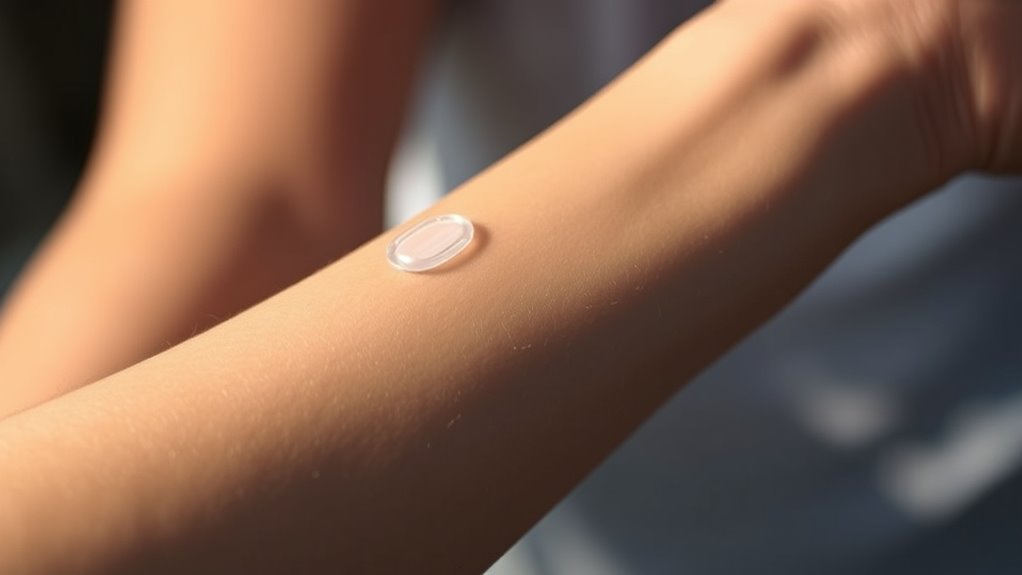 post procedure skin patch timing