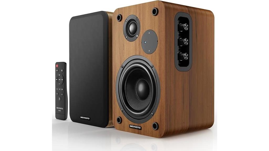 powerful bluetooth bookshelf speakers