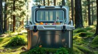 premium camping cooler options