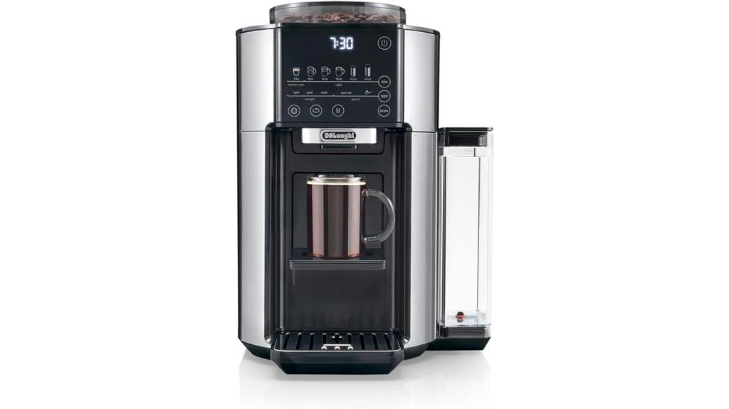 premium coffee maker with grinder
