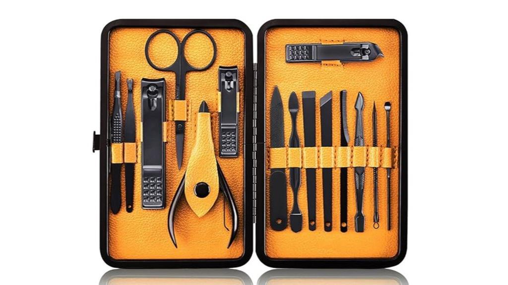 premium stainless grooming set