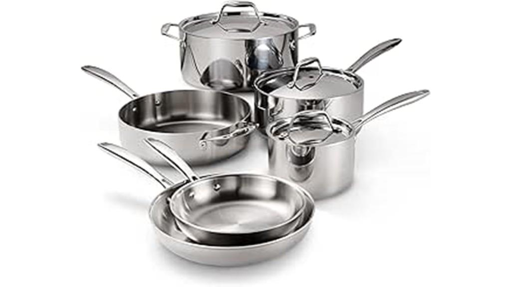 premium stainless steel cookware