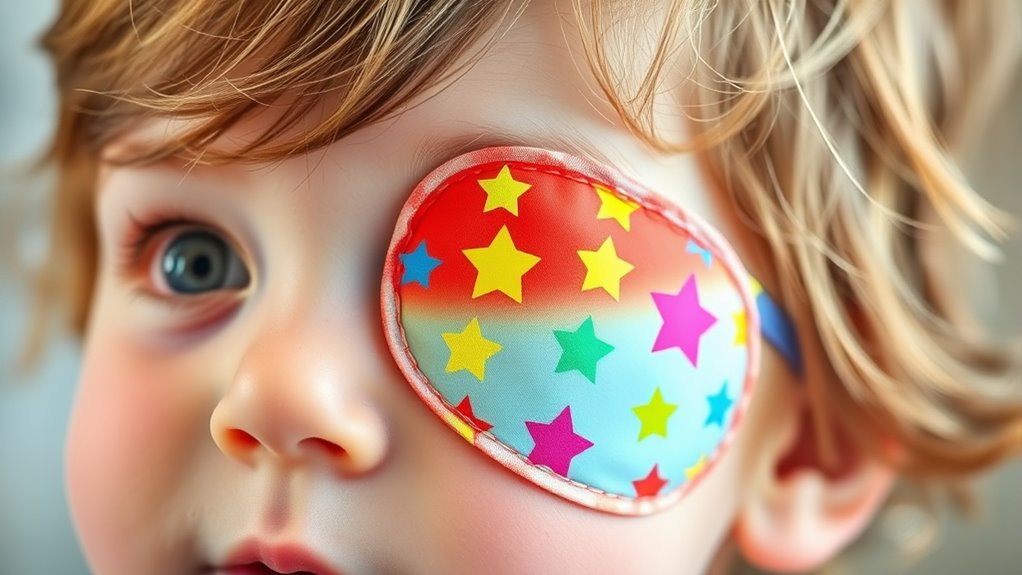 proper eye patch application