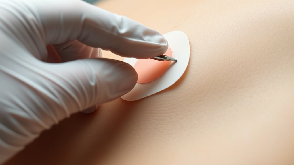 proper skin preparation and handling