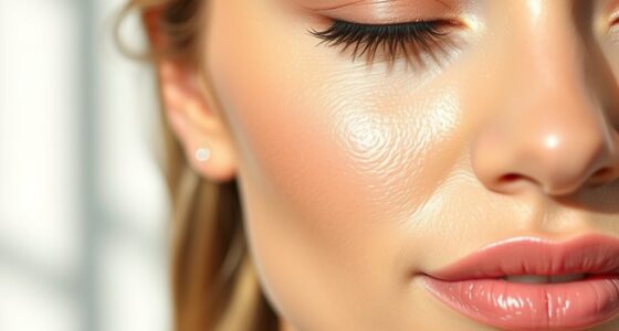 properly layered skincare products