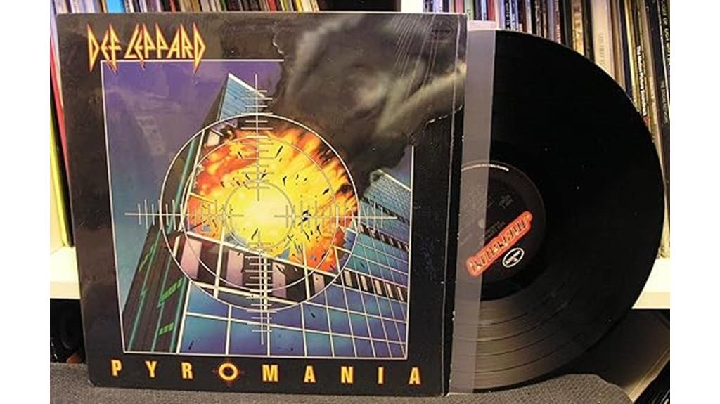 pyromania original press number