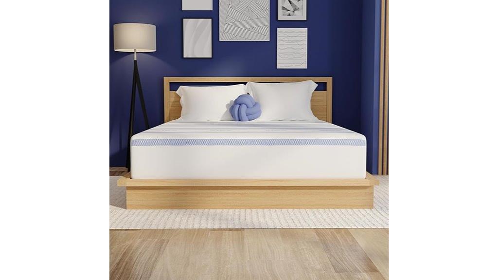 queen sized gel memory foam