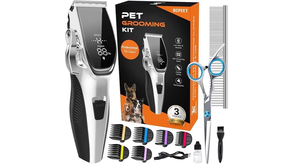 quiet cordless pet groomer