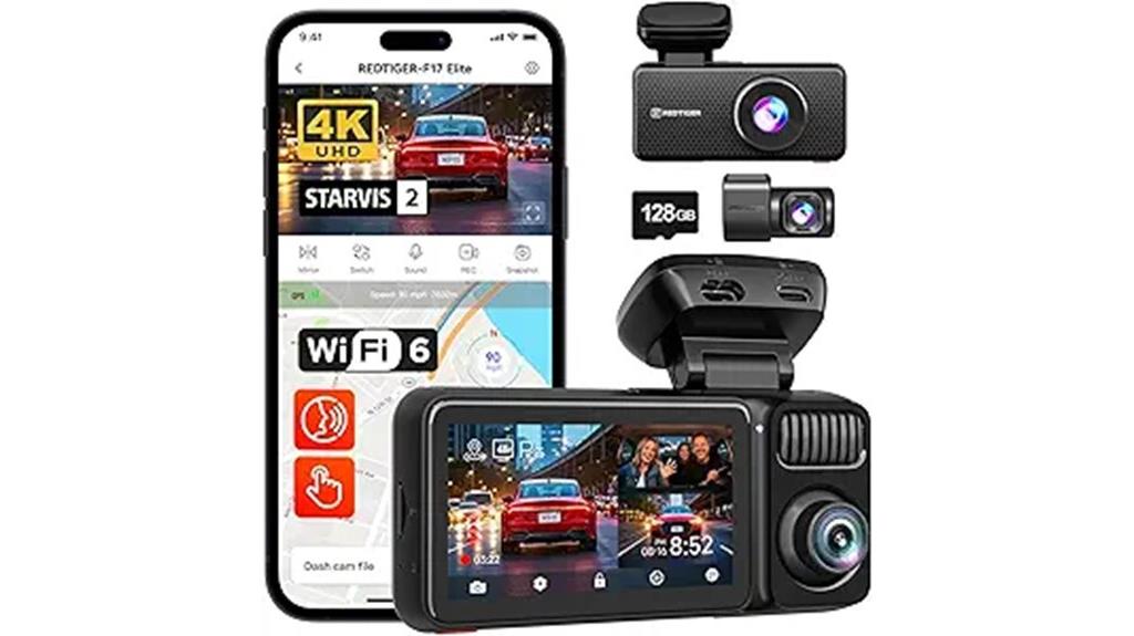 redtiger 4k dash cam