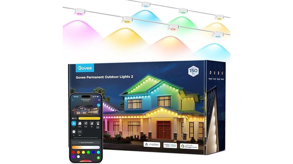 rgbic waterproof outdoor lights