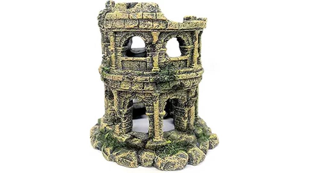 roman column aquarium decor