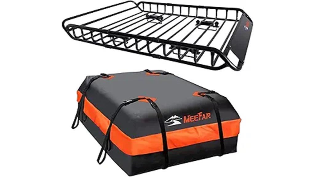 roof rack cargo kit