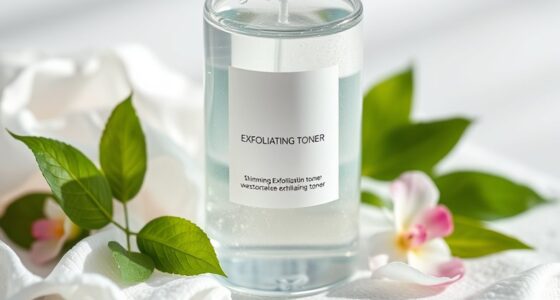 safe exfoliating toner use