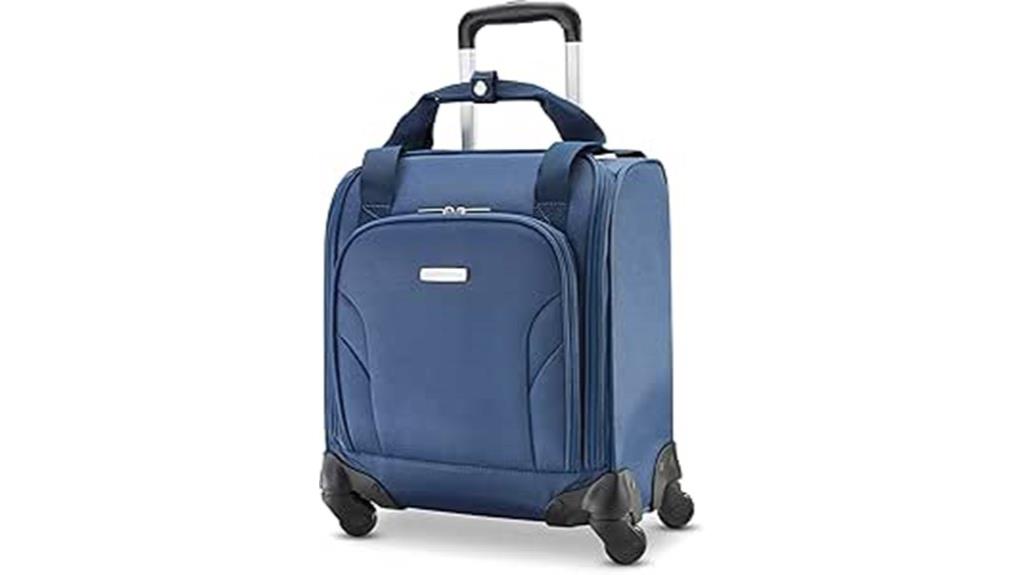 samsonite spinner with usb