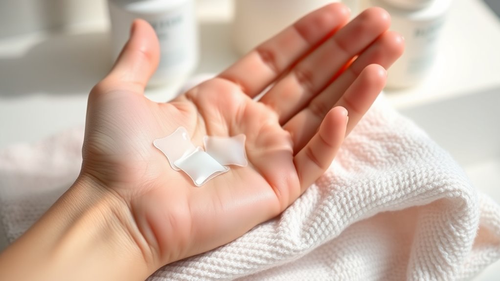 sensitive skin patch tips