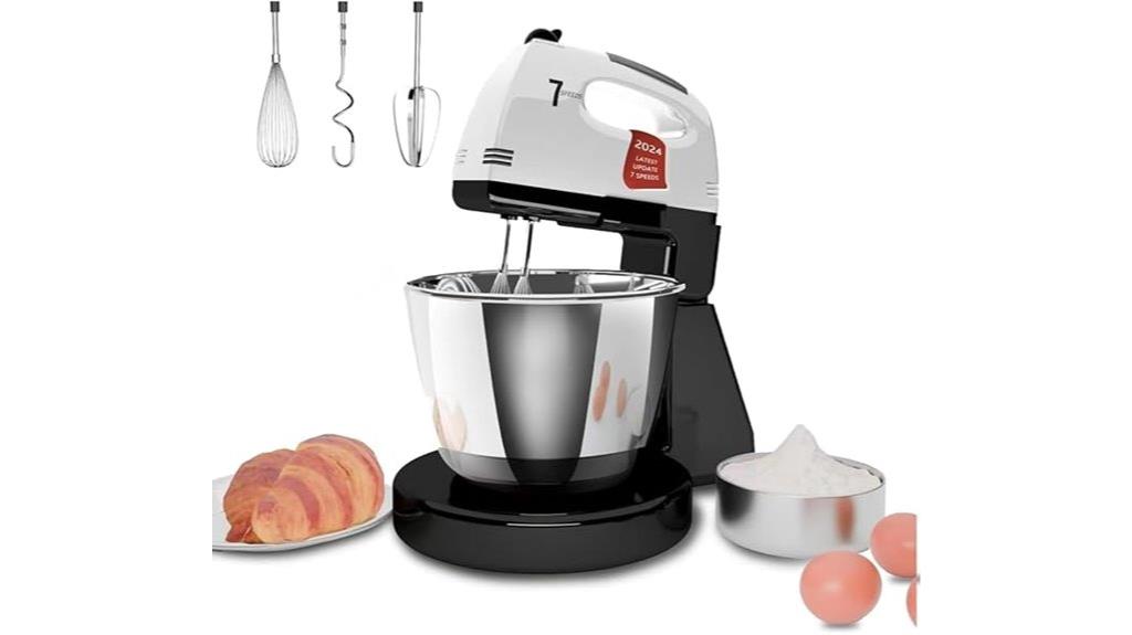 seven speed stainless mixer