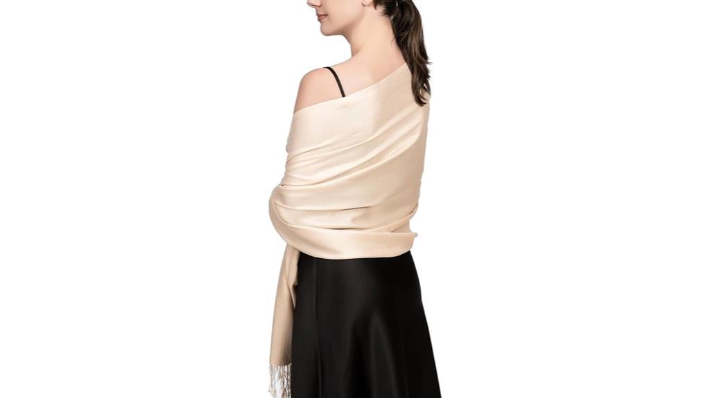 silky pashmina scarf