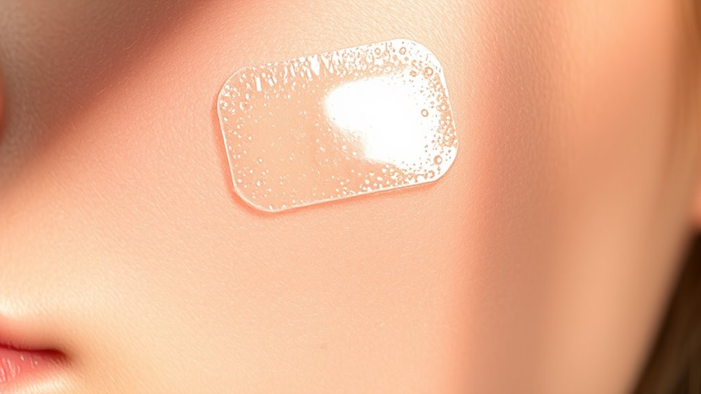 skincare patches can clog pores