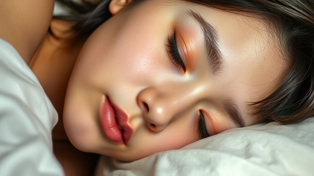 sleep position influences eye bags