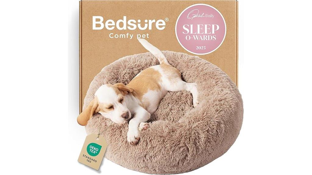 small dog calming bed