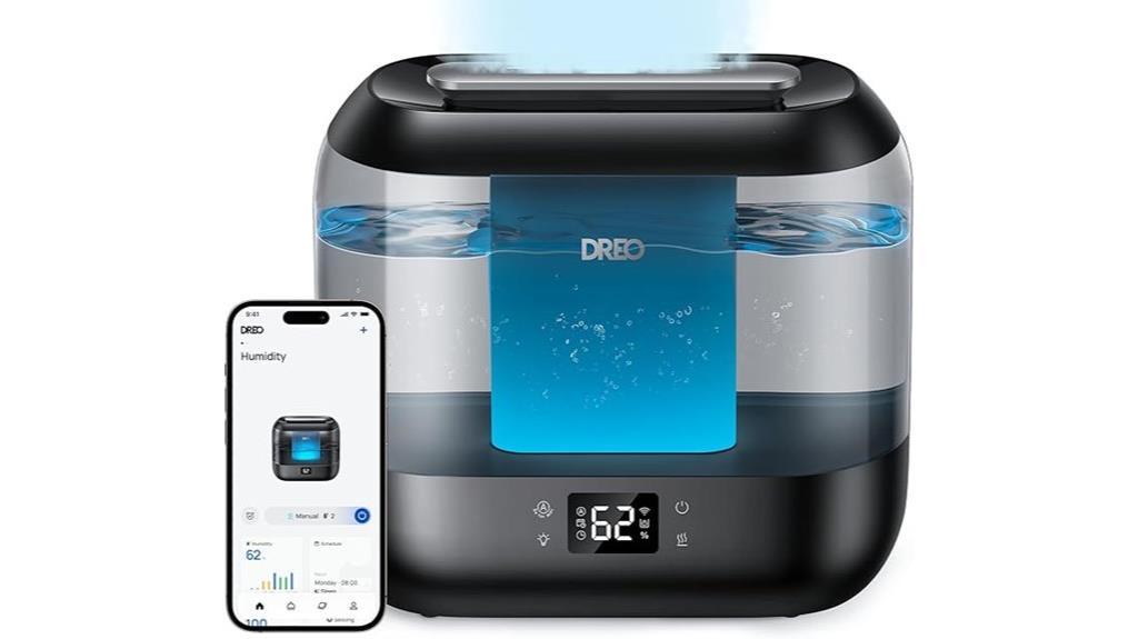 smart 4l bedroom humidifier
