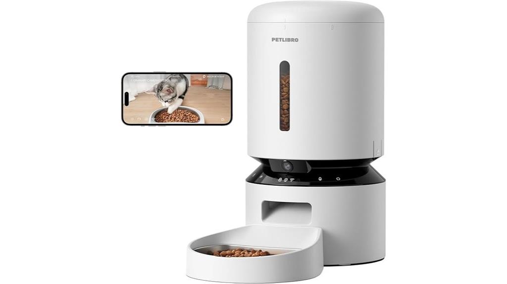 smart camera cat feeder