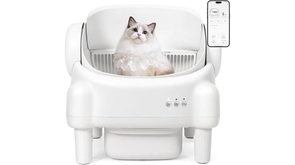 smart odor control litter box