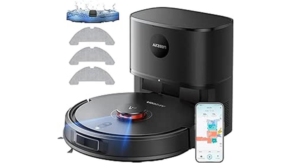 smart self emptying vacuum