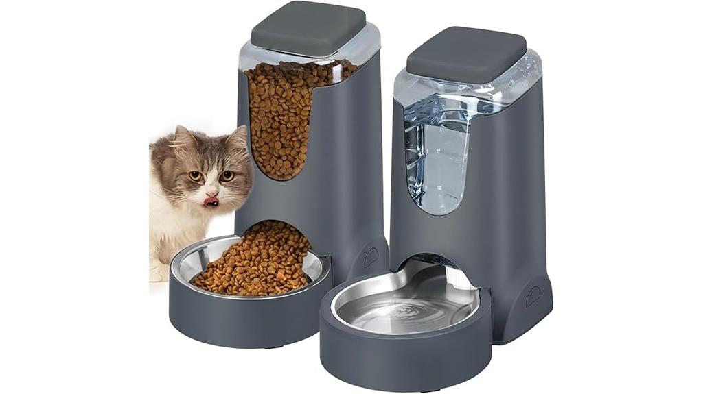 smart stainless steel feeder