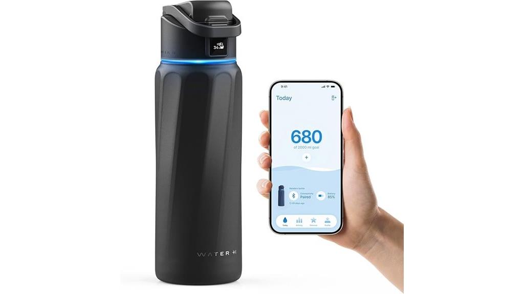 smart stainless steel water bottle