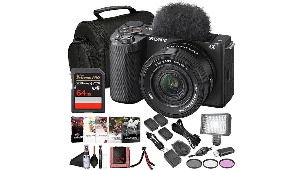 sony vlogging camera kit