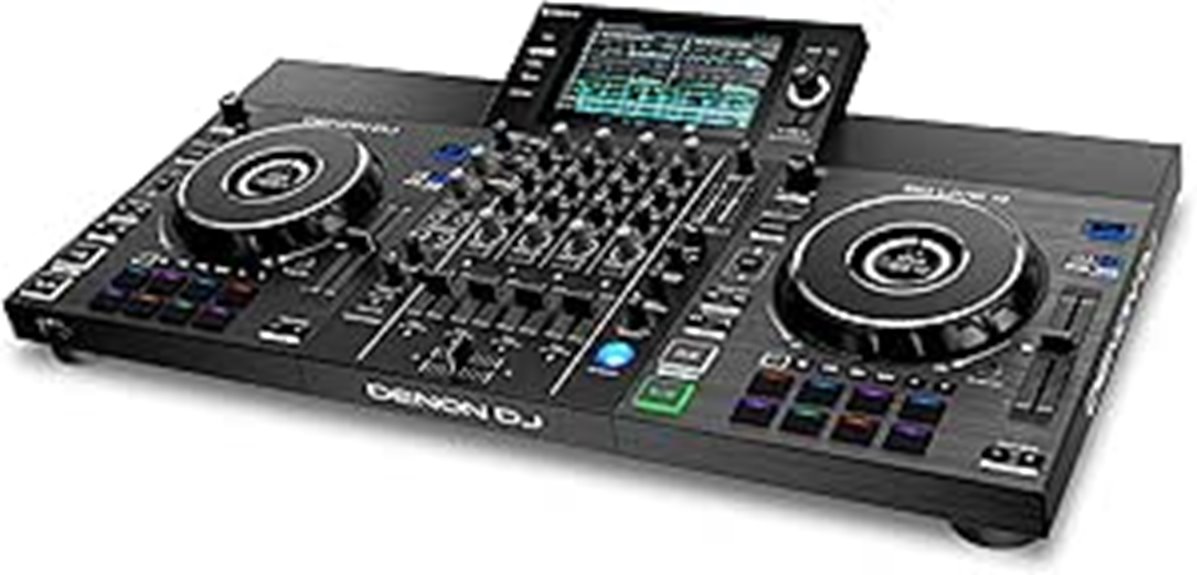 standalone dj controller with touchscreen