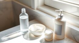 start with cleansing and moisturizing