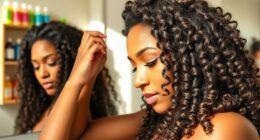 step by step curly hair care