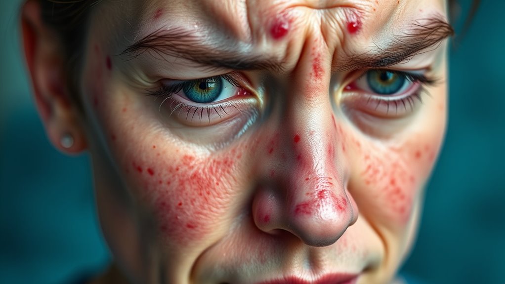 stress disrupts skin barrier