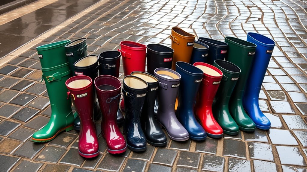 stylish women s rain boots